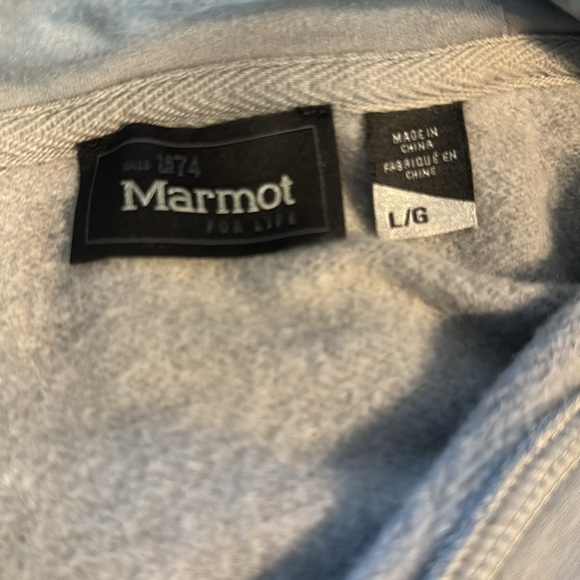 Marmot Hooded Sweatshirt Hoodie - Picture 6 of 6